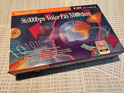 NOS RETRO SMARTLINK 56k v.90 PCI MODEM 5634PEW-A - Image 1 of 4