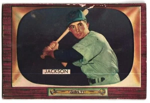 Randy Jackson 1955 Bowman MLB #87 Set Filler - Bild 1 von 2