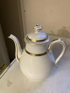 Limoges ? Old Paris Porcelain Antique Coffee Chocolate Pot 1875 - Picture 1 of 5