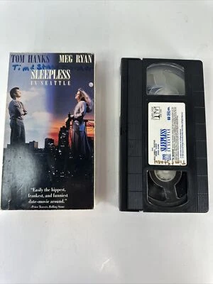 Sleepless in Seattle (VHS, 1993) Tom Hanks - Image 1 of 3