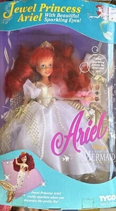JEWEL PRINCESS ARIEL~DISNEY PRINCESS MERMAID~TYCO 1993~ #1890~NEW IN BOX - Picture 1 of 5