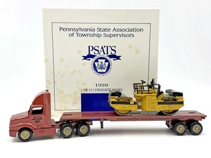 1/64 Winross Truck Semi PSATS w/ CAT Roller A106 - Picture 1 of 1