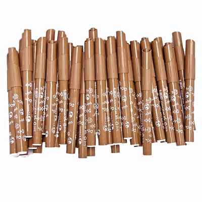 25 BIC 儿童 Visacolor XL 着色标记笔 棕色 全新 25 张 — 第 1/2 张图片