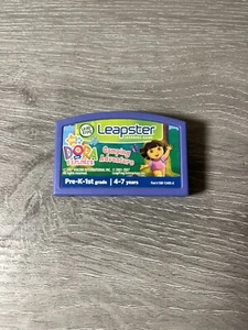 leapster learning game leap frog DORA the explorer camping adventure pre owned - Picture 1 of 2
