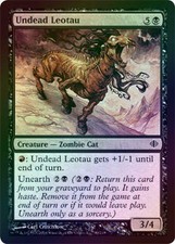 4X Undead Leotau - Foil New MTG Shards of Alara Magic