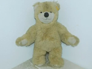 Steiff Bär hellbraun Teddy wohl um 1980! mit Knopf und Fahne ! H:35cm - Bild 1 von 8