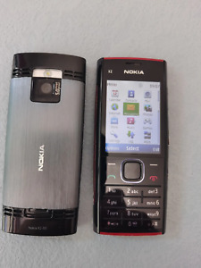 Original Unlocked Nokia X2-00 Bluetooth FM JAVA 5MP Black / Red Mobile Phone 