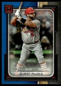 2023 Topps Museum Collection Sapphire Albert Pujols 088/150 St. Louis Cardinals - Picture 1 of 2