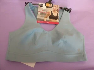 Sujetador deportivo Marks & Spencer 32A 32B 32DD azul verde alto impacto Smoothlines - Imagen 1 de 11