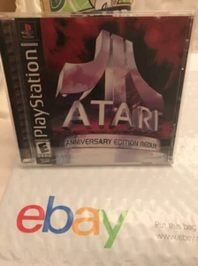 Atari Anniversary Edition Redux (Sony PlayStation 1, 2001) Complete PS1 Tested - Picture 1 of 12