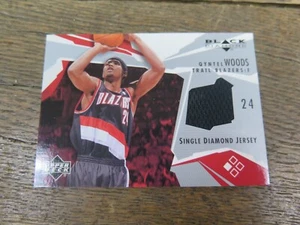 2003-04 Upper Deck Black Diamond Single Diamond Jersey #BD-QW Qyntel Woods - Picture 1 of 3