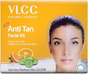 Vlcc Anti Tan Single Facial Kit, 60gm / Fades Tan and soften sun exposed skin - Picture 1 of 9