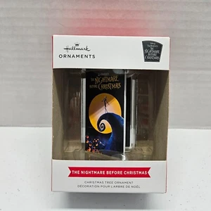 Hallmark Nightmare Before Christmas VHS TAPE ORNAMENT Exclusive - 2023 NEU - Bild 1 von 5