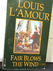 Louis L'Amour FAIR BLOWS THE WIND 2005 vintage paperback (TATTON CHANTRY) - Picture 1 of 4
