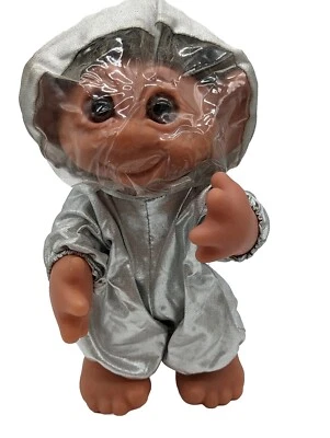 De colección 1977 Norfin Thomas Dam Troll 9" Astronauta Astronorf Plata Dinamarca Gris  Foto 1 de 4