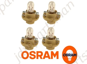 4-FOR Mercedes Instrument Cluster Bulb 1.5w Beige Socket Base Dash Panel - Picture 1 of 1