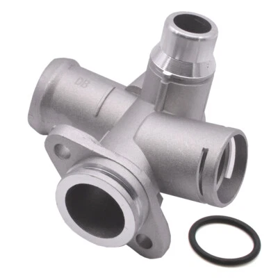 For Audi A4 A4 Quattro 2.0L 2005-2009 Turbo Engine Coolant Flange Water Aluminum - Image 1 of 4