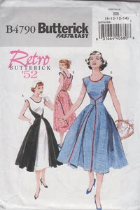 Sewing Pattern Retro Butterick '52 "Fast & Easy" Wrap Dress - Picture 1 of 2