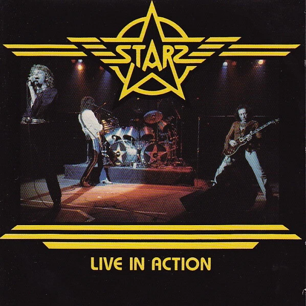 Live In Action by Starz (CD, 1989, Enigma/Metal Blade Records, 7 73430-2) - Image 1 of 1