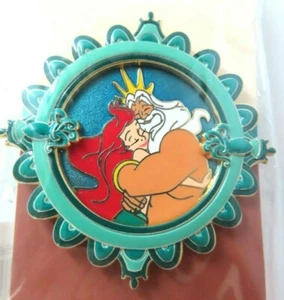 Disney Pin DEC Little Mermaid Ariel Triton Father's Day 2021 LE 250 - Picture 1 of 3