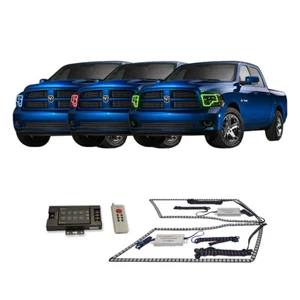 RGB Multi Color RF Headlight Halo kit for Ram 1500 09-14 - Bild 1 von 6