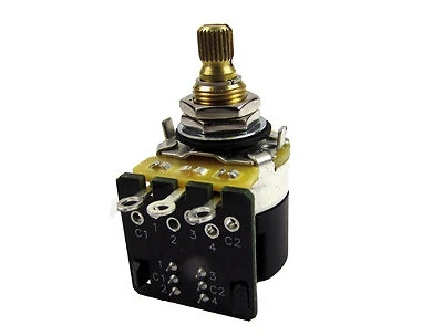 CTS PUSH / PULL Guitar Potentiometer 250K Logarithmic Pot