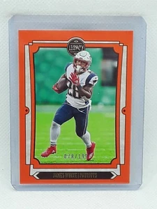 James White 2019 Panini Legacy Football ORANGE (078/199) New England Patriots - Bild 1 von 2