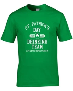 Camiseta del Día de San Patricio para Hombres Irish Paddys Irlanda Camiseta Top Equipo Irlandés Bebedor - Imagen 1 de 7