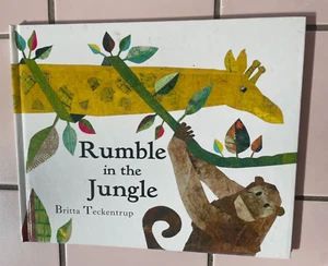 BRITTA TECKENTRUP. RUMBLE IN THE JUNGLE. FOLD OUTS. HARDCOVER. 1997 - Picture 1 of 9