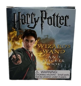 Harry Potter Zauberstab und Stickerbuch Warner Bros 2008 Neu - Bild 1 von 6