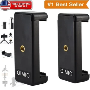 Premium Quality Universal Smartphone Tripod Adapter - 2 Pack for All Devices - Picture 1 of 10