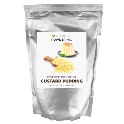 Tea Zone Custard Pudding Mix - Bag (2.2 lbs), P3005
