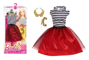 Barbie Complete Look Fashion Pack Striped Top Ruby Rock - Bild 1 von 5