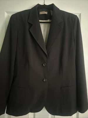 Женские черные I.E. Blazer с подкладкой размер 14 - Изображение 1 из 3