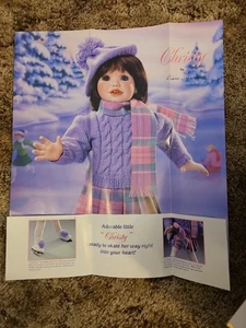 Vintage Hamilton Collection "Christy" Porcelain Doll Sculpted by Diane Schurig  - Picture 1 of 7