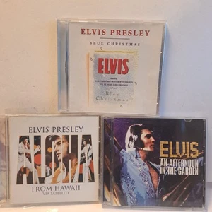 Lot Of 3 Elvis Presley Cd's, Concerts + Christmas, Super Songs!! - Picture 1 of 4