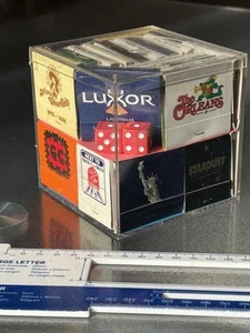 Las Vegas Vintage 90s Collectible Casino & Hotel Matchbox Cube Over 50 pcs - Picture 1 of 7