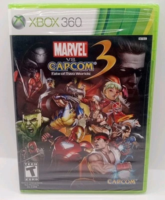 Marvel vs. Capcom 3: Fate of Two Worlds (Microsoft Xbox 360, 2011) New Sealed - Image 1 of 3