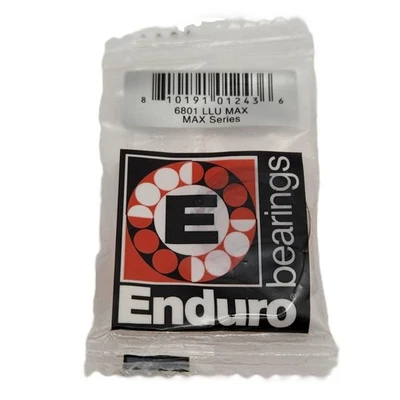 Enduro Max 6801 LLU Max Sealed Cartridge Bearing for Bicycle 12x21x5