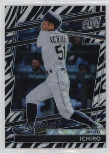 2024 Convención Nacional Panini VIP Gold Pack Zebra Prizm Ichiro Suzuki #54 Salón de la fama - Imagen 1 de 3