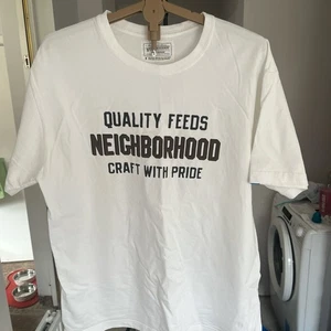 Neighbourhood White T-shirtQuality Feeds Neighbourhood Craft with Pride - Picture 1 of 5