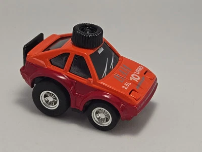 Vtg ‘89 Tonka Turbo Tricksters Pull Back Penny Racers Red/Orange Baja No.046 HTF - Image 1 of 4