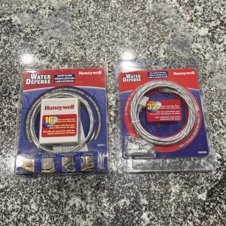 Honeywell Rwd41 Water Defense Leak Sensing Alarm