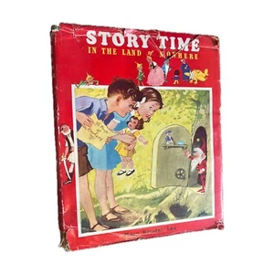 Story Time In The Land Of Nowhere Mary Kendal Lee 1950 HCDJ Rare Children’s Book - Bild 1 von 8