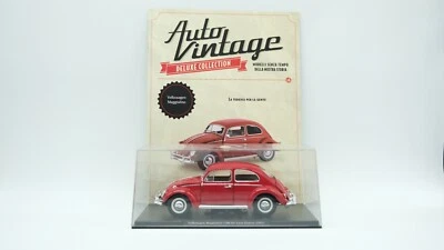 MODELLINO AUTO VOLKSWAGEN MAGGIOLINO  - EDICOLA - SCALA 1:24 AUTO VINTAGE #26 - Immagine 1 di 4