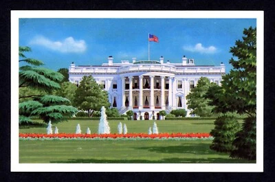 US Postcard 15 cents 1989 White House - Image 1 of 2