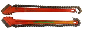 PAAR 2 Ridgid C-36 36 Zoll Kettenrohrschlüssel - Bild 1 von 6