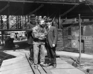 Houdini On Top Of Train! 1900s 8x10 Reprint Of Old Photo - Picture 1 of 1