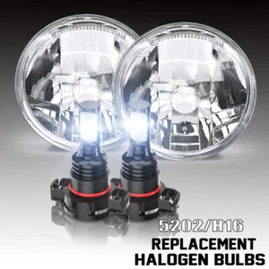 Pair For 2007-13 GMC Sierra 1500/2007-14 2500HD 3500HD Bumper LED Fog Lights Kit - Picture 1 of 24