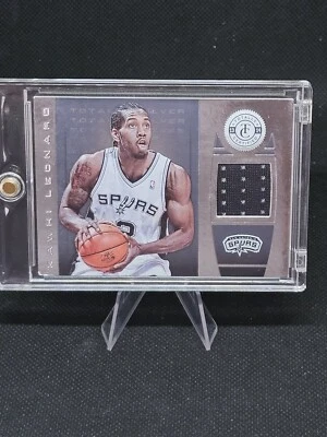 Kawhi Leonard 2013-14 Panini Totally Certified Basketball Game Worn Patch Spurs - Image 1 of 2